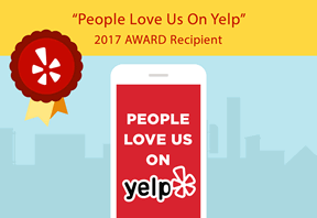 Greenleaf Care - People Love Us On Yelp 2017 AWARD Reciient!
